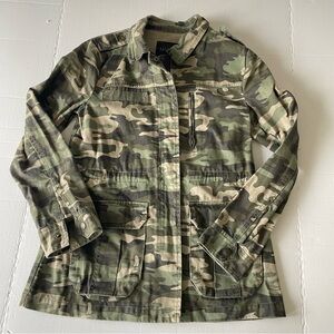 Sanctuary Utility Green Camouflage Field Jacket
